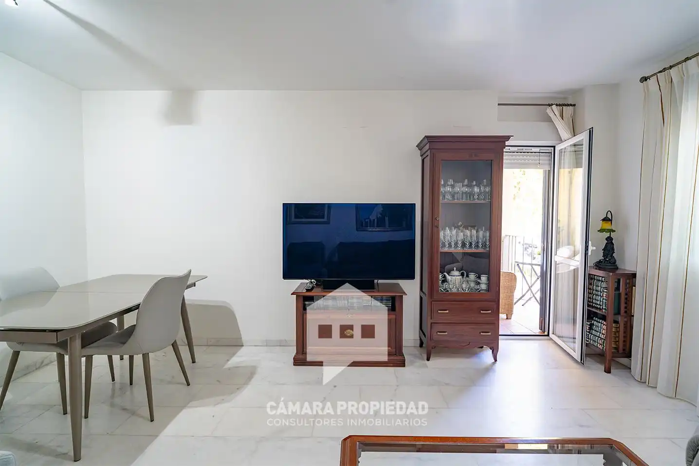 Sala de estar de Piso en venta en Huelva con Aire acondicionado y Terraza
