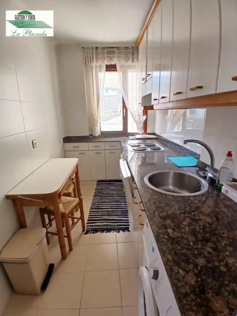 Cocina de Piso en venta en Castro-Urdiales con Calefacción, Jardín privado y Terraza