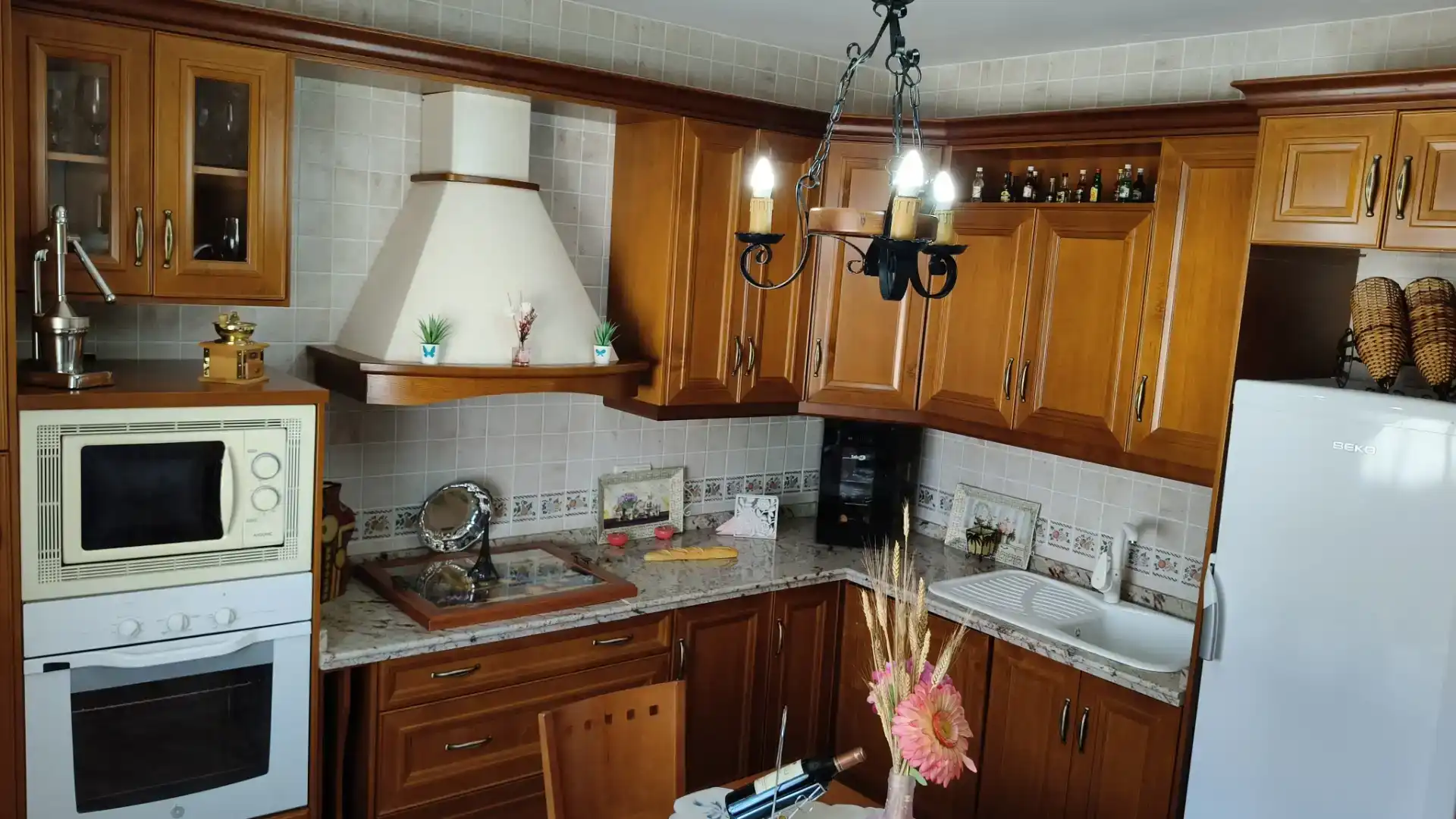 Cuina de Casa adosada en venda en Cijuela amb Aire condicionat