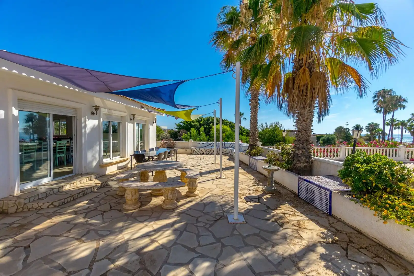 Terrassa de Casa o xalet en venda en Orihuela amb Aire condicionat, Jardí privat i Terrassa