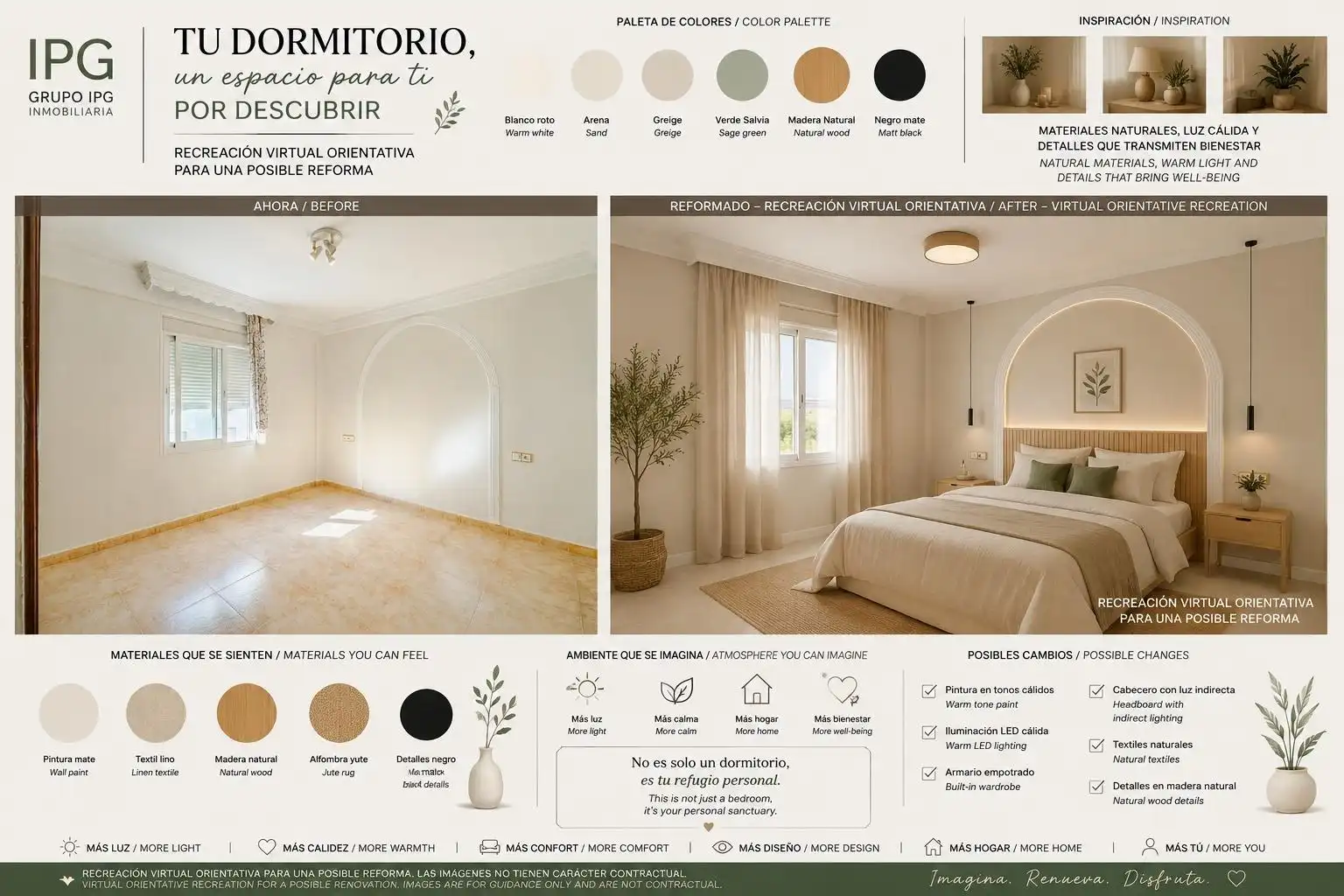 Schlafzimmer von Wohnungen zum Verkauf in Estepona mit Möbliert