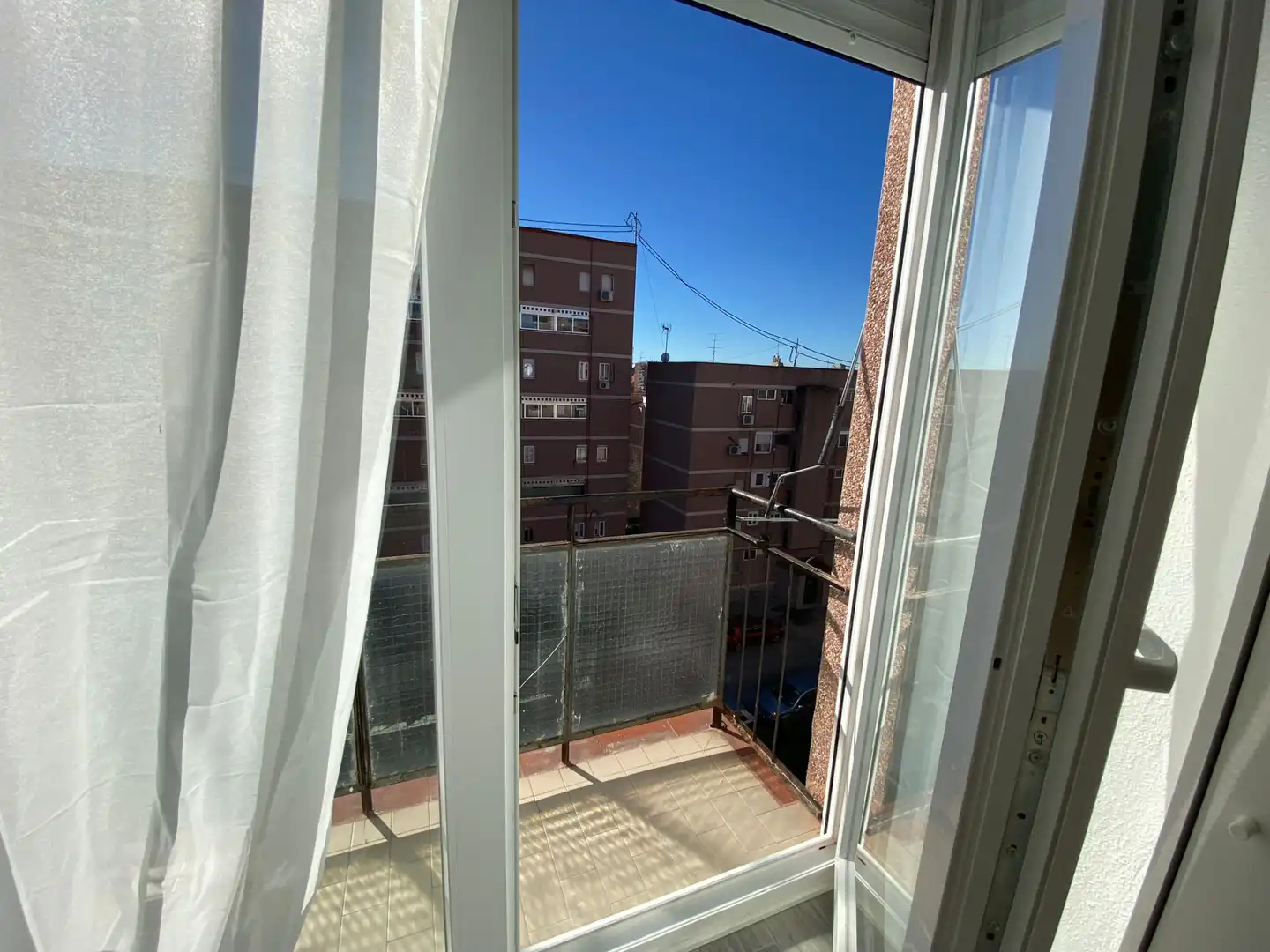 Terraza de Piso de alquiler en Madrid con Calefacción, Amueblado y Horno