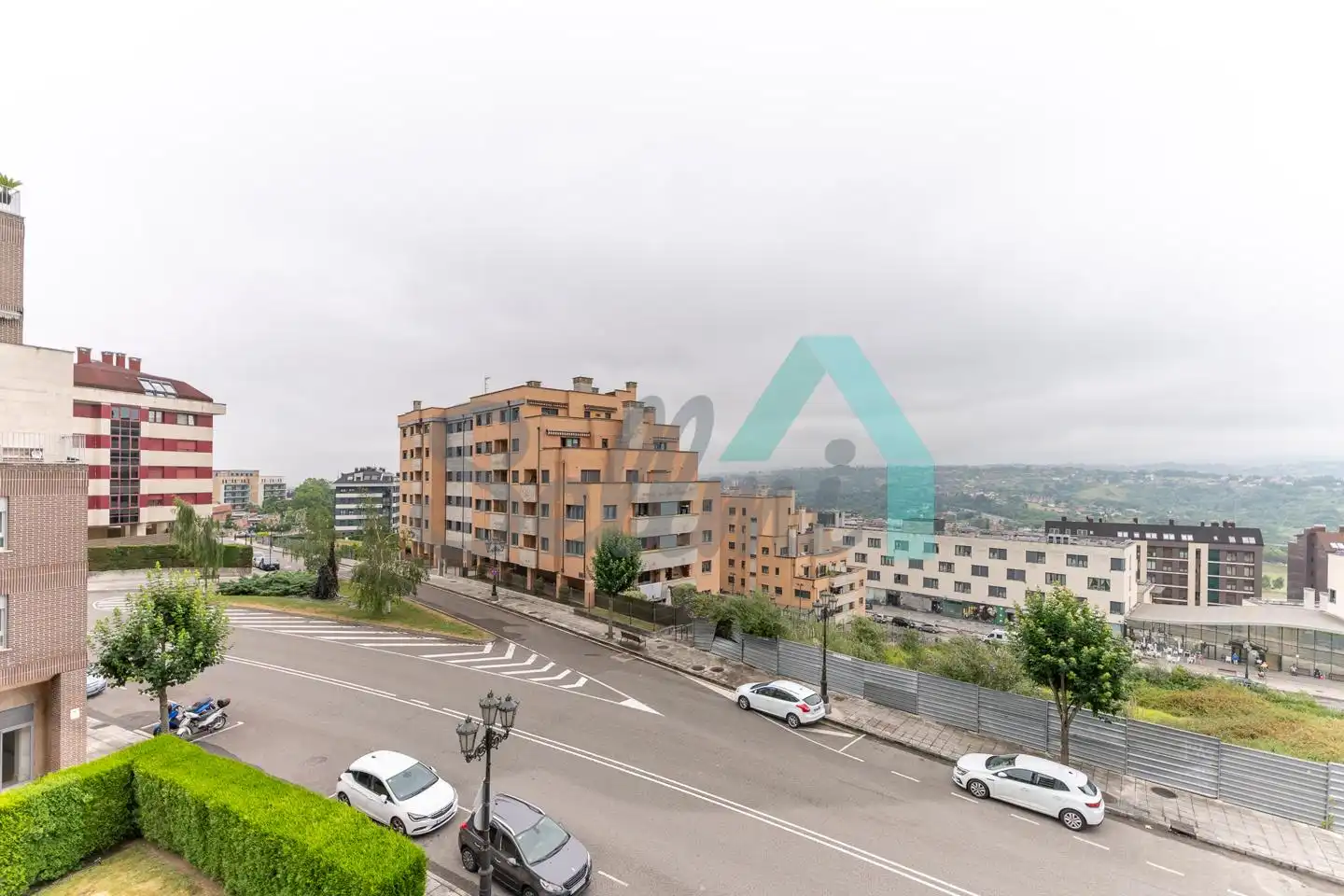 Exterior view of Flat for rent in Oviedo   with Heating, Parquet flooring and Terrace