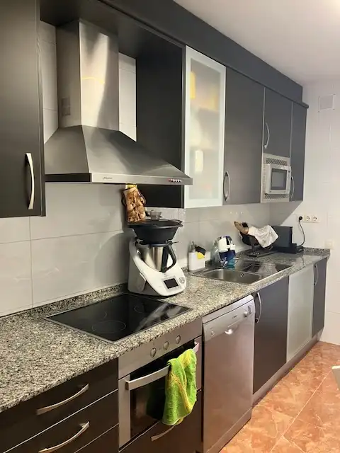 Kitchen of Flat for sale in Fraga  with Air Conditioner, Heating and Furnished