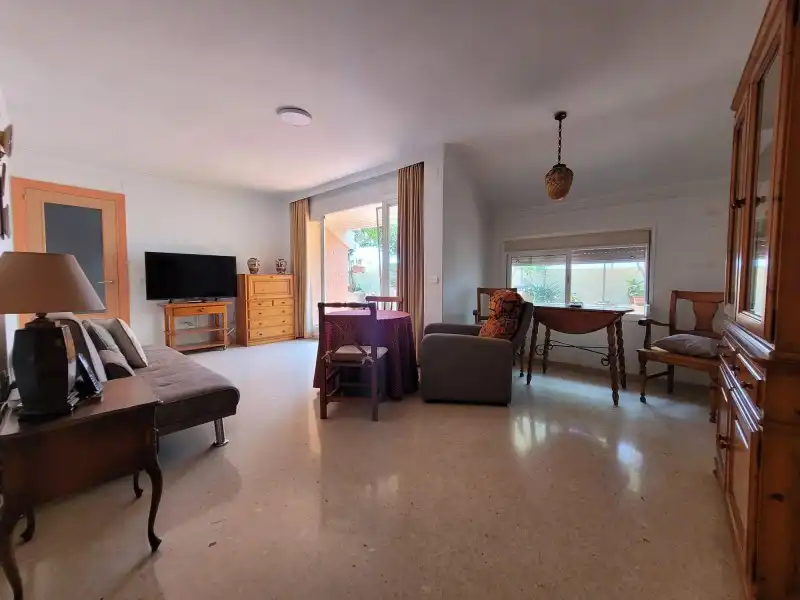 Wohnzimmer von Dachboden zum Verkauf in Málaga mit Klimaanlage, Heizung und Terrasse