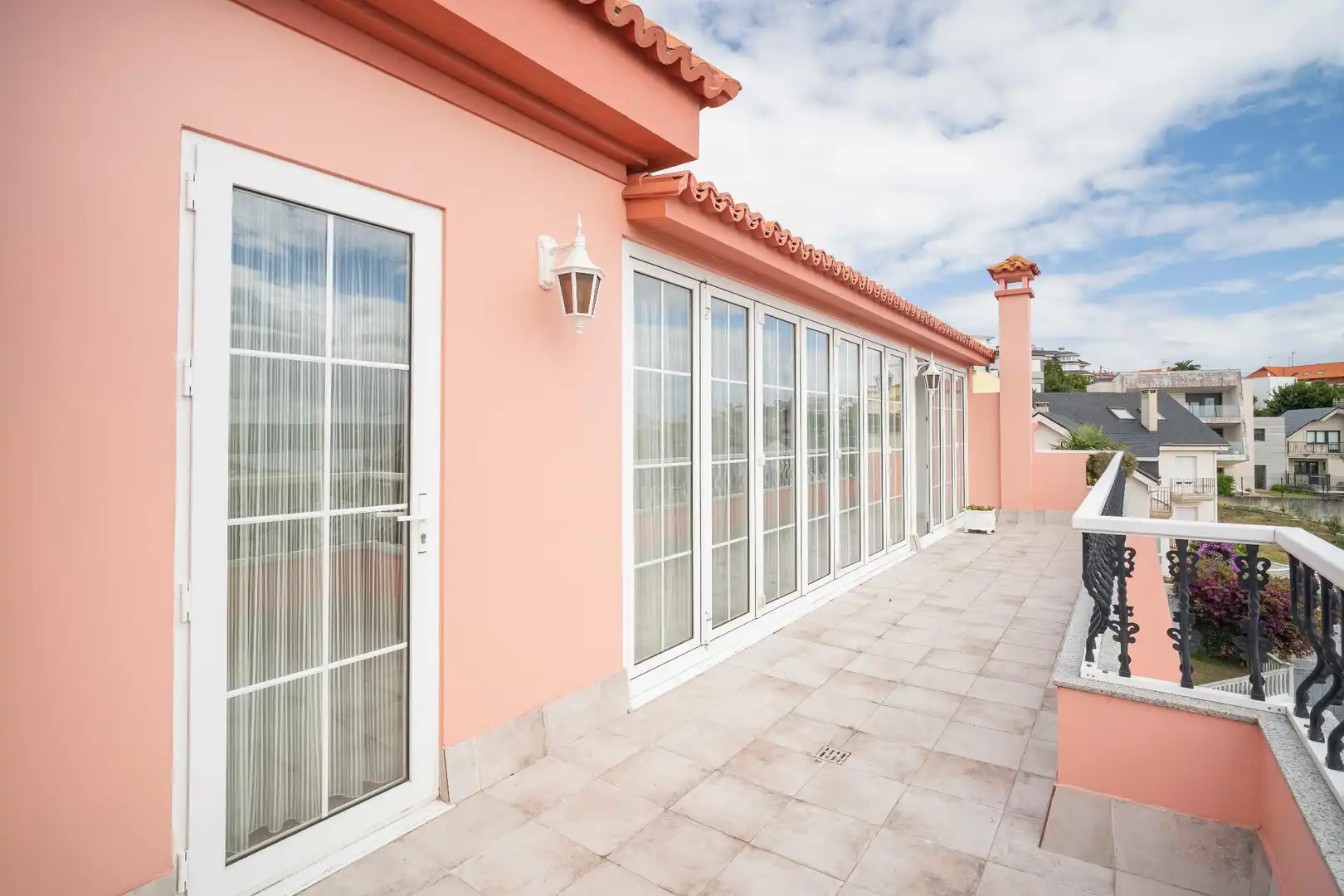 Terraza de Casa o chalet en venta en A Coruña Capital  con Calefacción, Jardín privado y Parquet