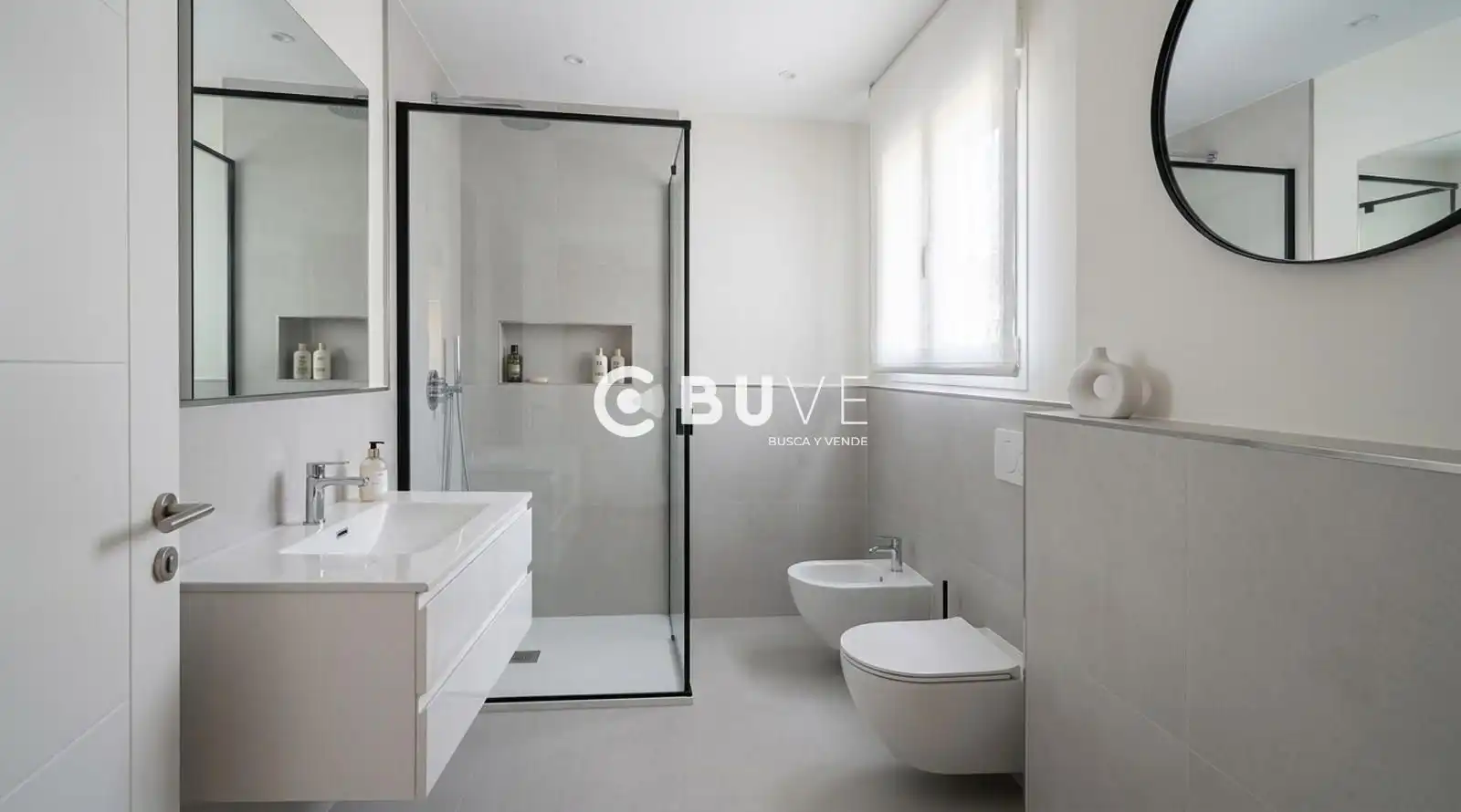 Badezimmer von Wohnung zur Miete in Alcaudete mit Klimaanlage und Möbliert