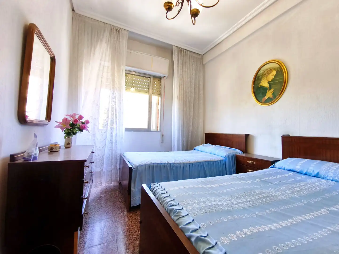 Bedroom of Flat for sale in  Logroño  with Terrace and Furnished