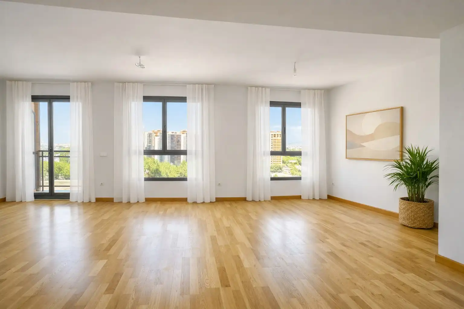 Sala d'estar de Pis en venda en Valencia amb Aire condicionat, Calefacció i Parquet