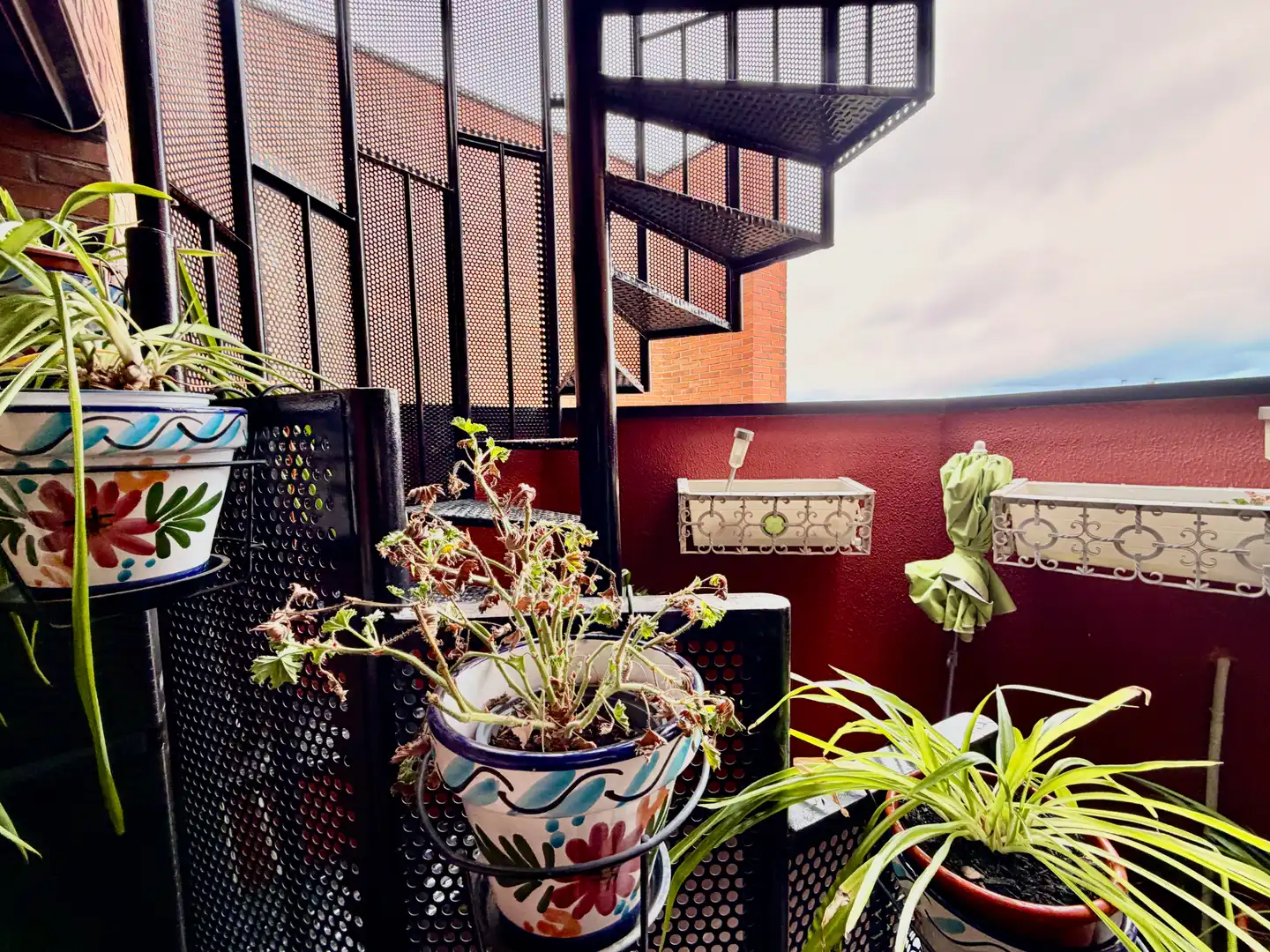 Terraza de Dúplex en venta en Leganés con Aire acondicionado, Calefacción y Jardín privado