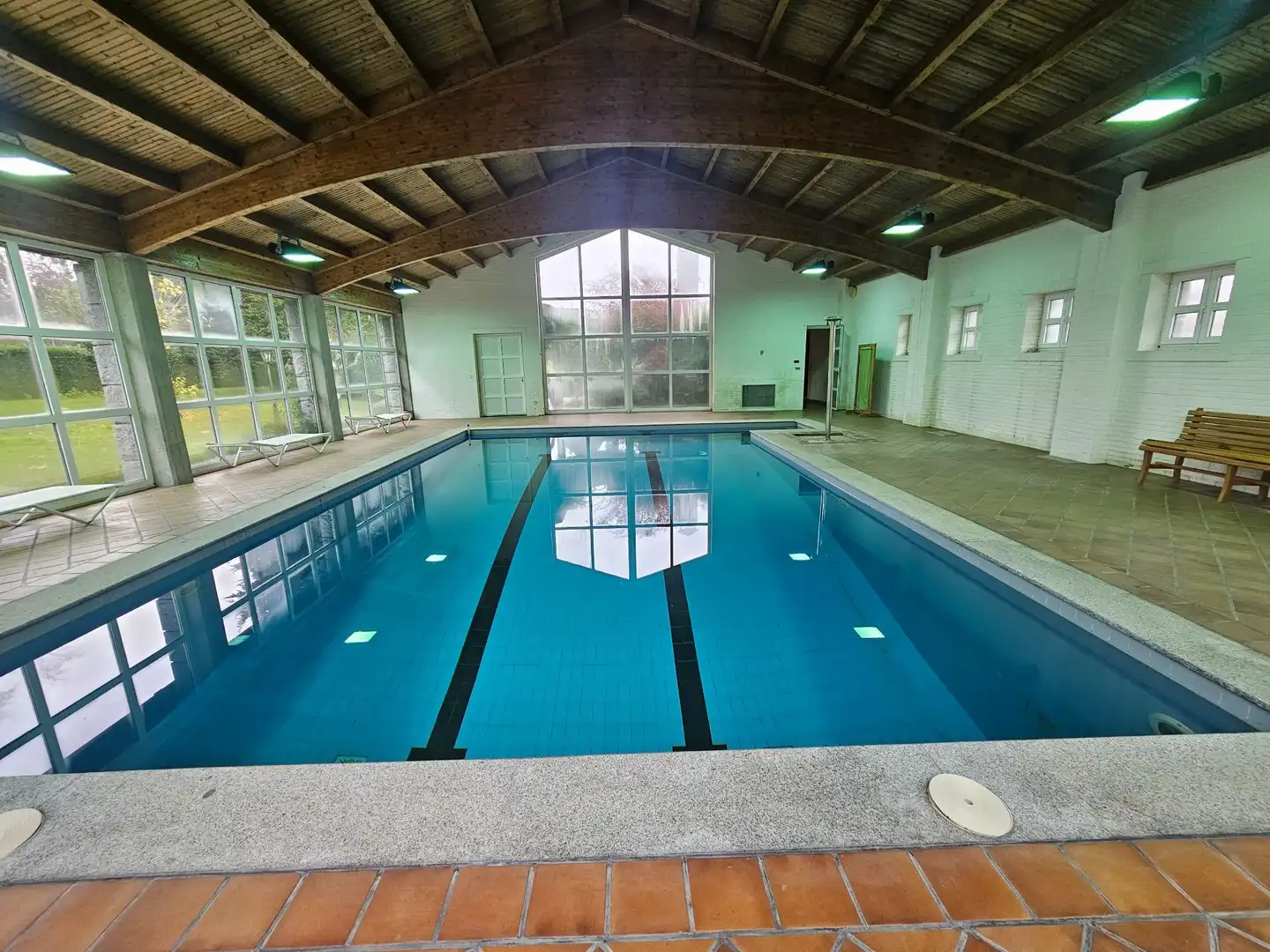 Piscina de Casa o chalet en venta en Santa Comba con Calefacción, Jardín privado y Terraza