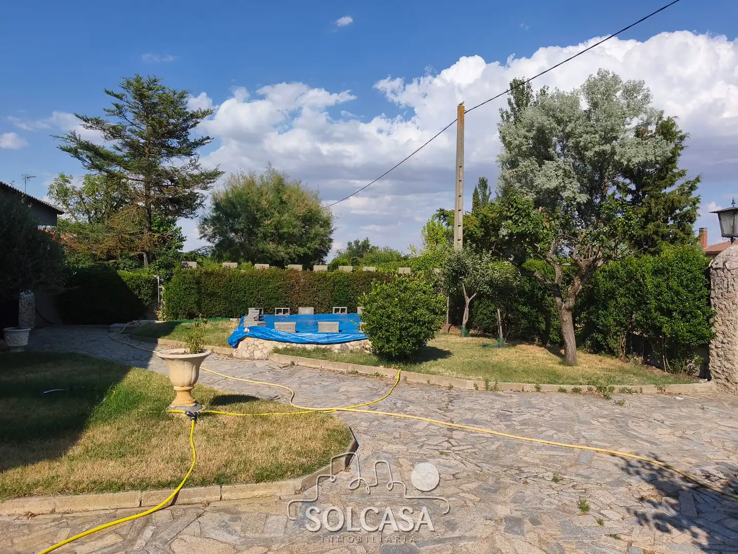Country house zum Verkauf in Trigueros del Valle mit Heizung, Privatgarten und Schwimmbad