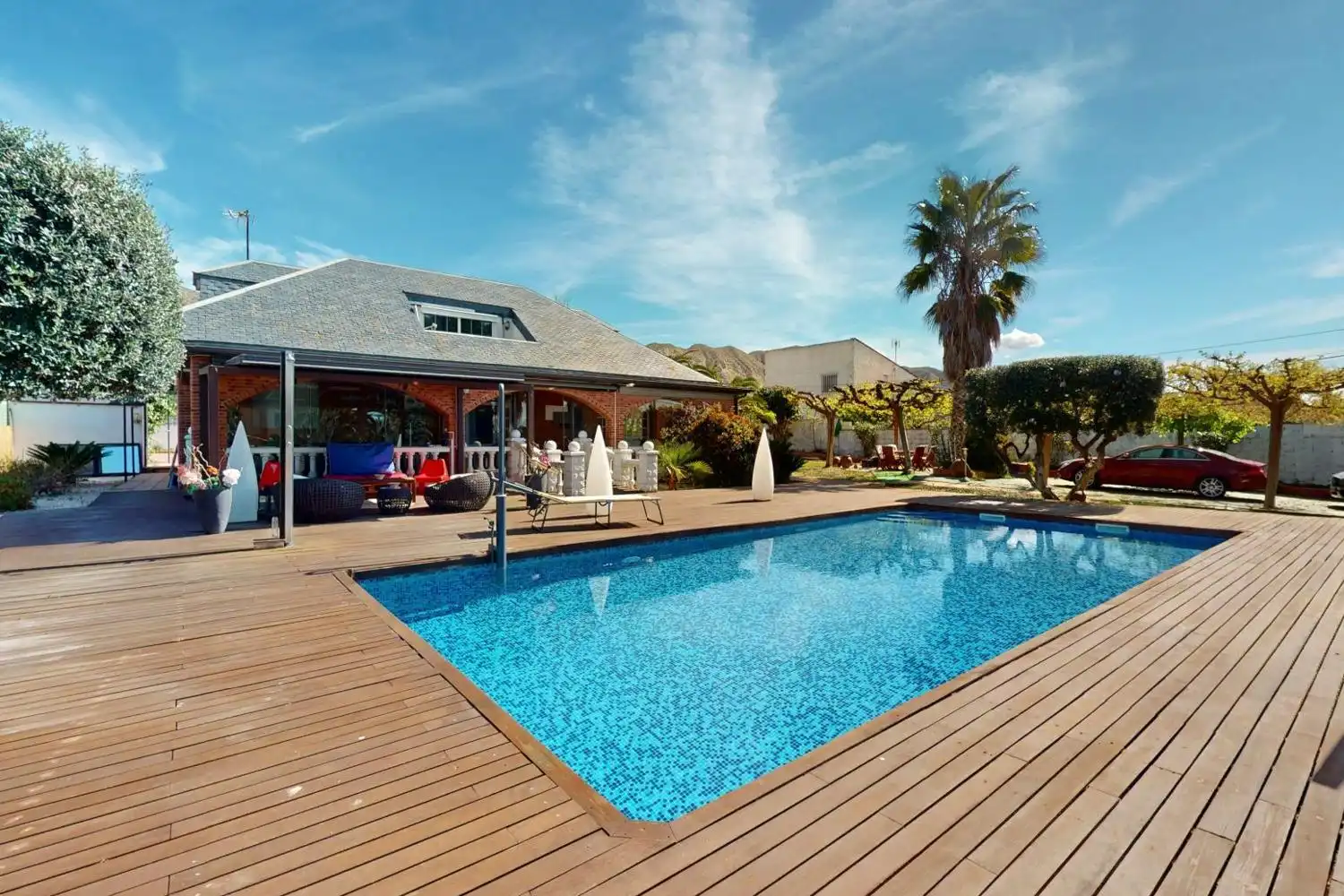 Piscina de Casa o chalet en venta en Alfajarín con Calefacción, Jardín privado y Terraza