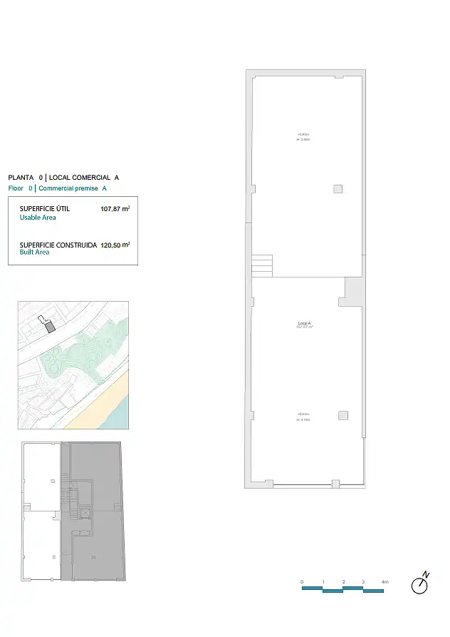 Appartement compact avec terrasse à vendre à Centro Urbano, imagen 16