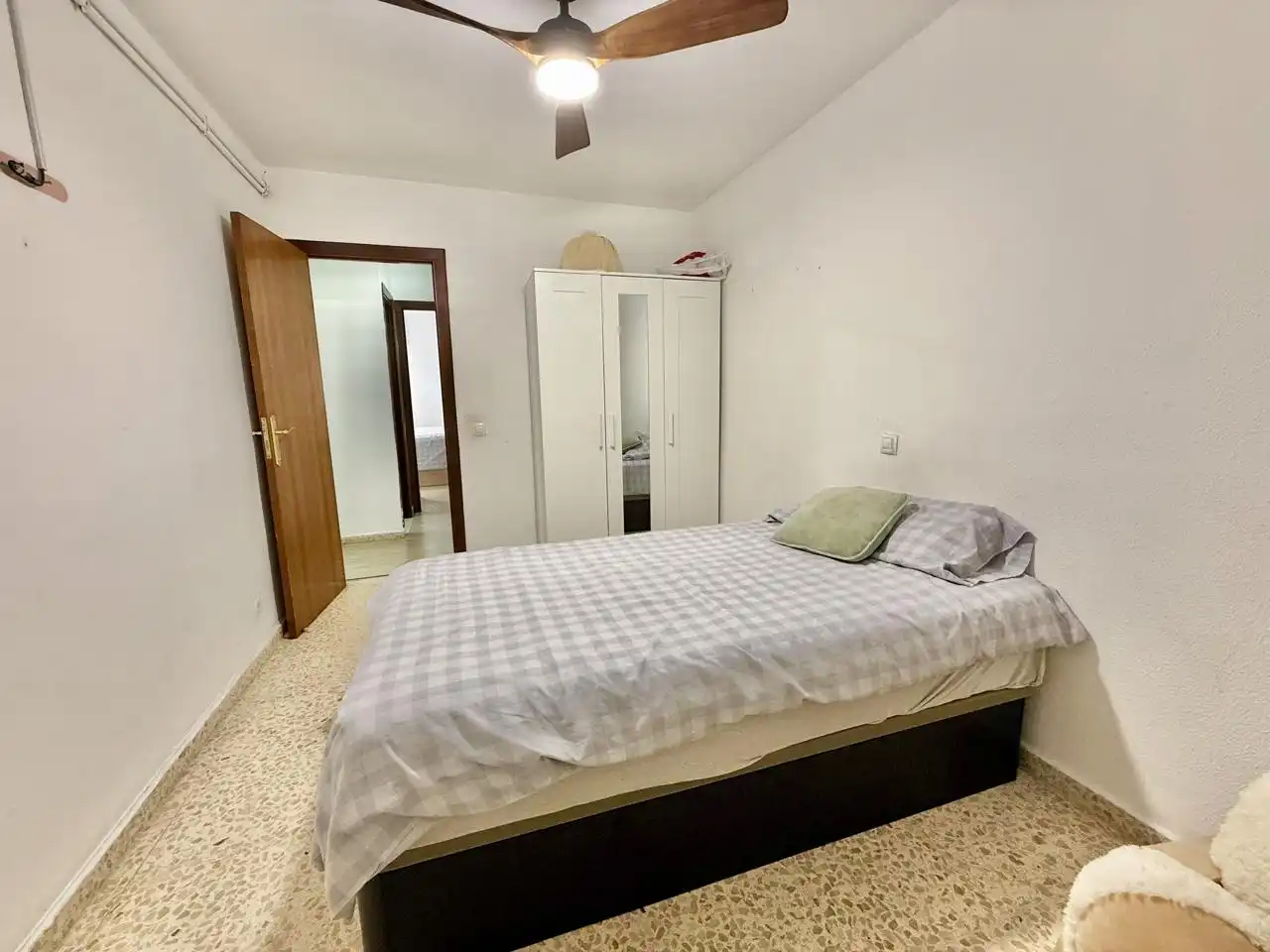 Bedroom of Flat for sale in  Palma de Mallorca  with Air Conditioner, Heating and Balcony