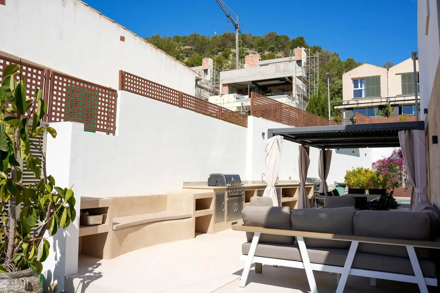 Terraza de Casa o chalet en venta en  Palma de Mallorca con Aire acondicionado, Calefacción y Jardín privado