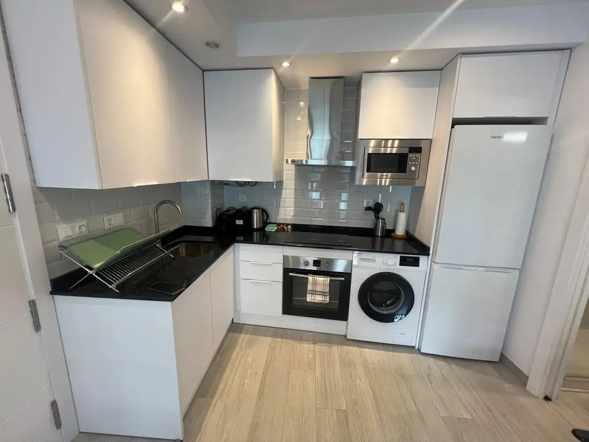 Kitchen of Apartments for sale in Mijas  with Air Conditioner, Heating and Terrace