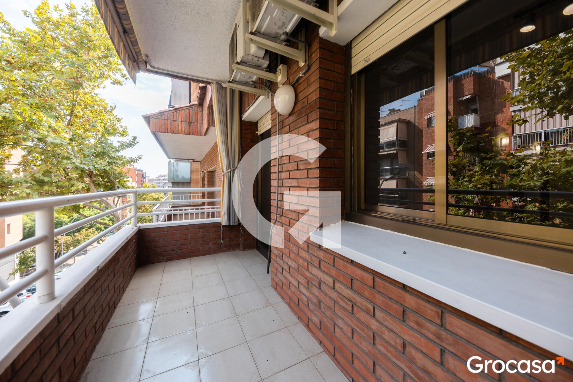 Balcony of Single-family semi-detached for sale in Sant Boi de Llobregat  with Air Conditioner, Heating and Terrace