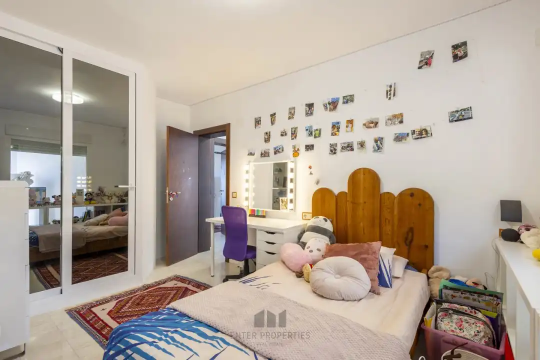 Bedroom of Flat for rent in Calpe / Calp  with Air Conditioner, Heating and Terrace