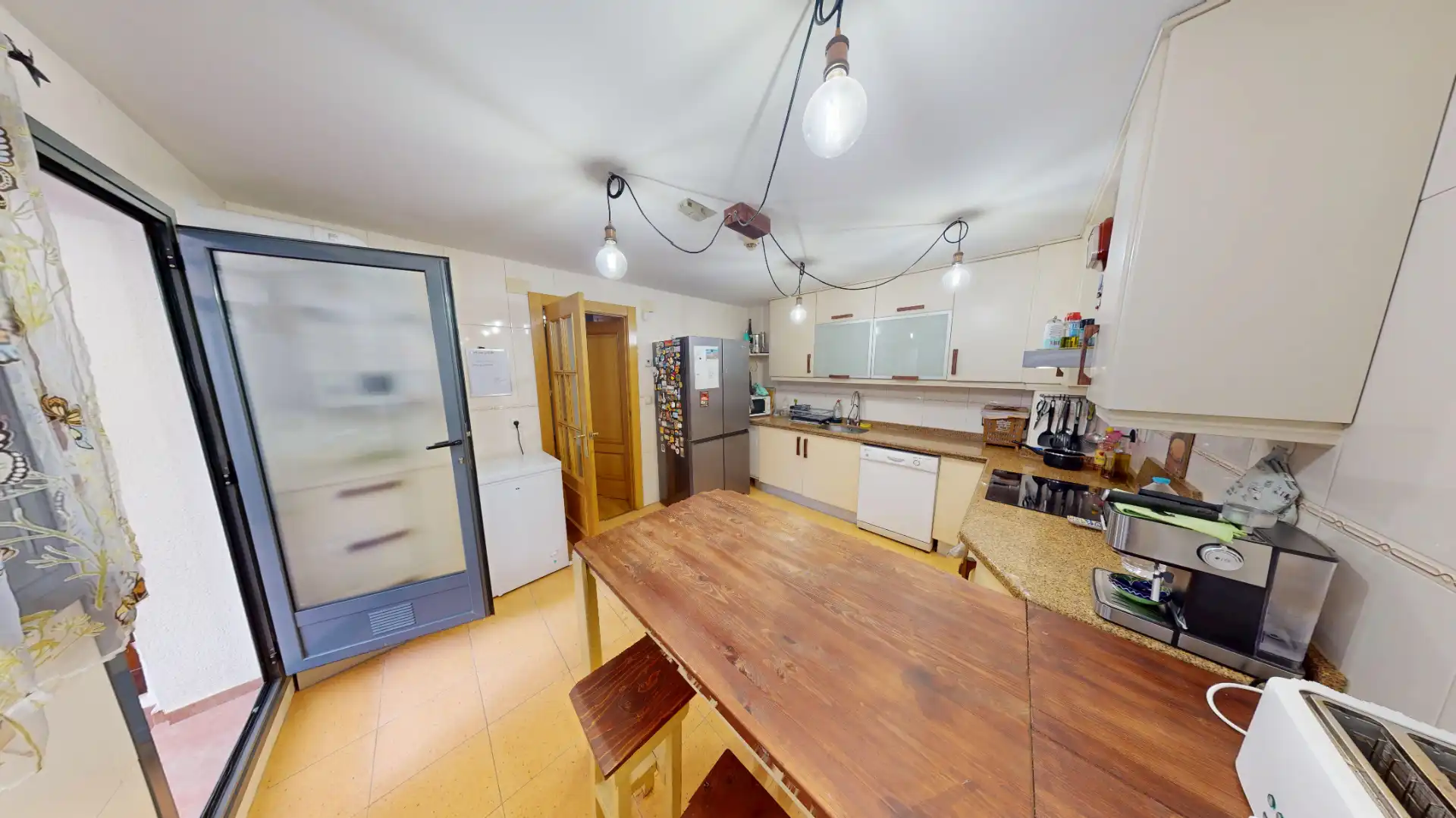 Cocina de Casa adosada en venta en Albacete con Aire acondicionado, Calefacción y Parquet