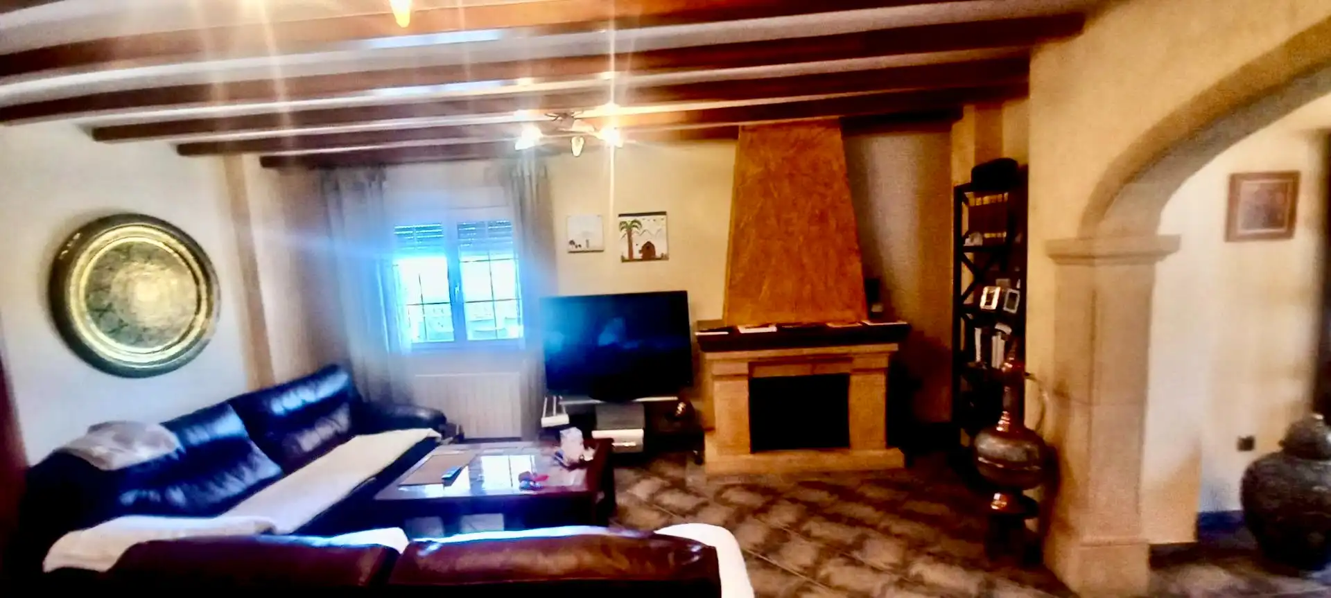 Living room of Houses for sale in San Vicente del Raspeig / Sant Vicent del Raspeig  with Heating, Private garden and Terrace