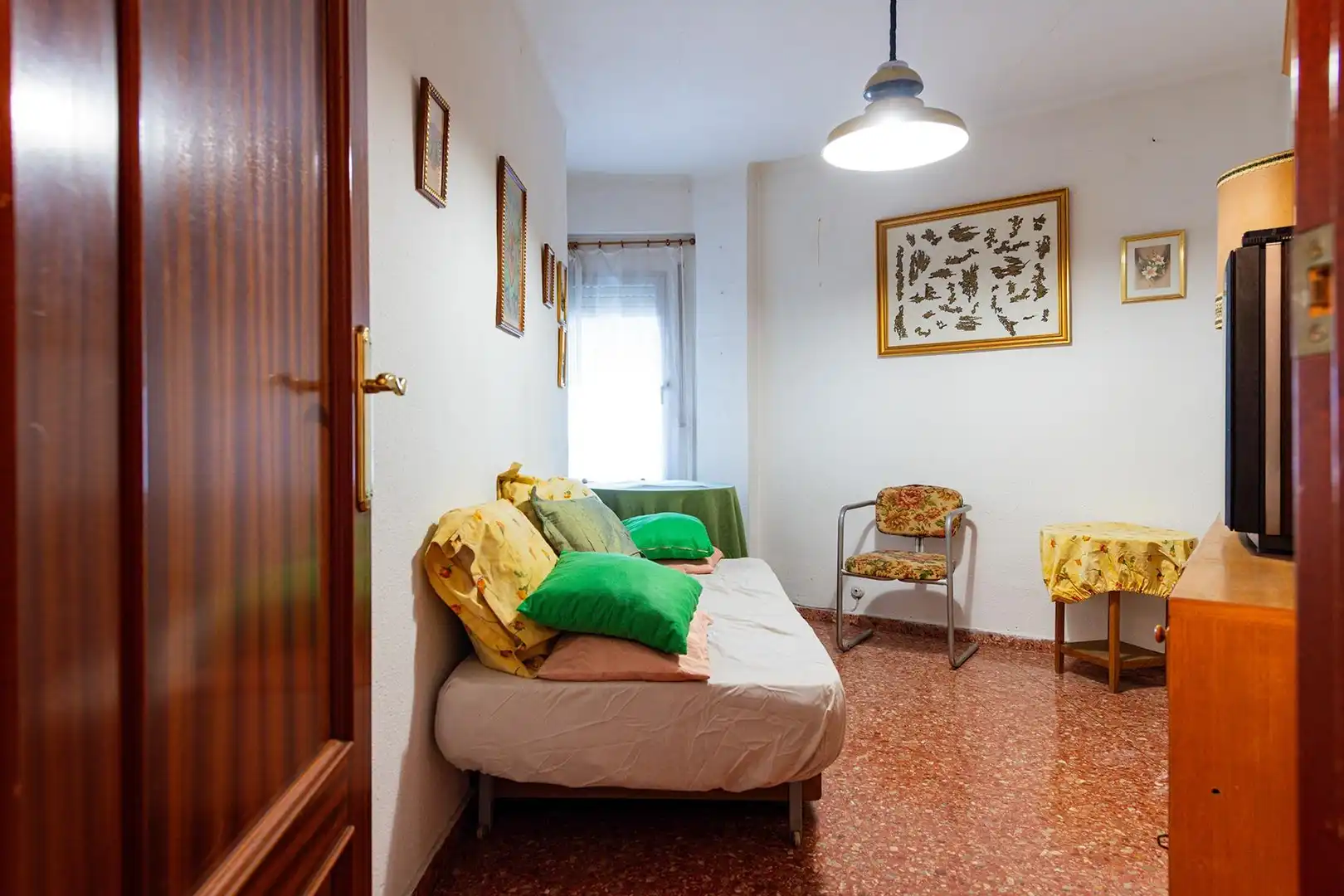 Schlafzimmer von Wohnung zum Verkauf in Valencia mit Balkon