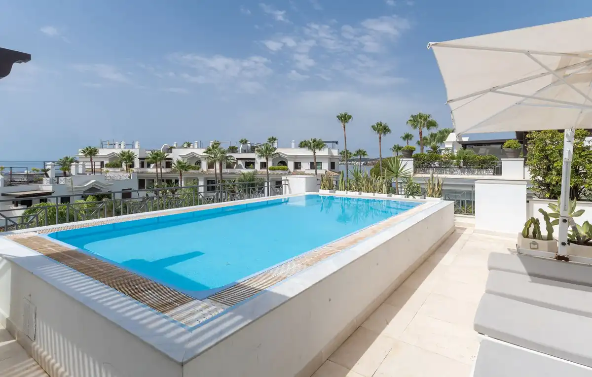 Duplex avec piscine à vendre à Estepona Pueblo, imagen 28
