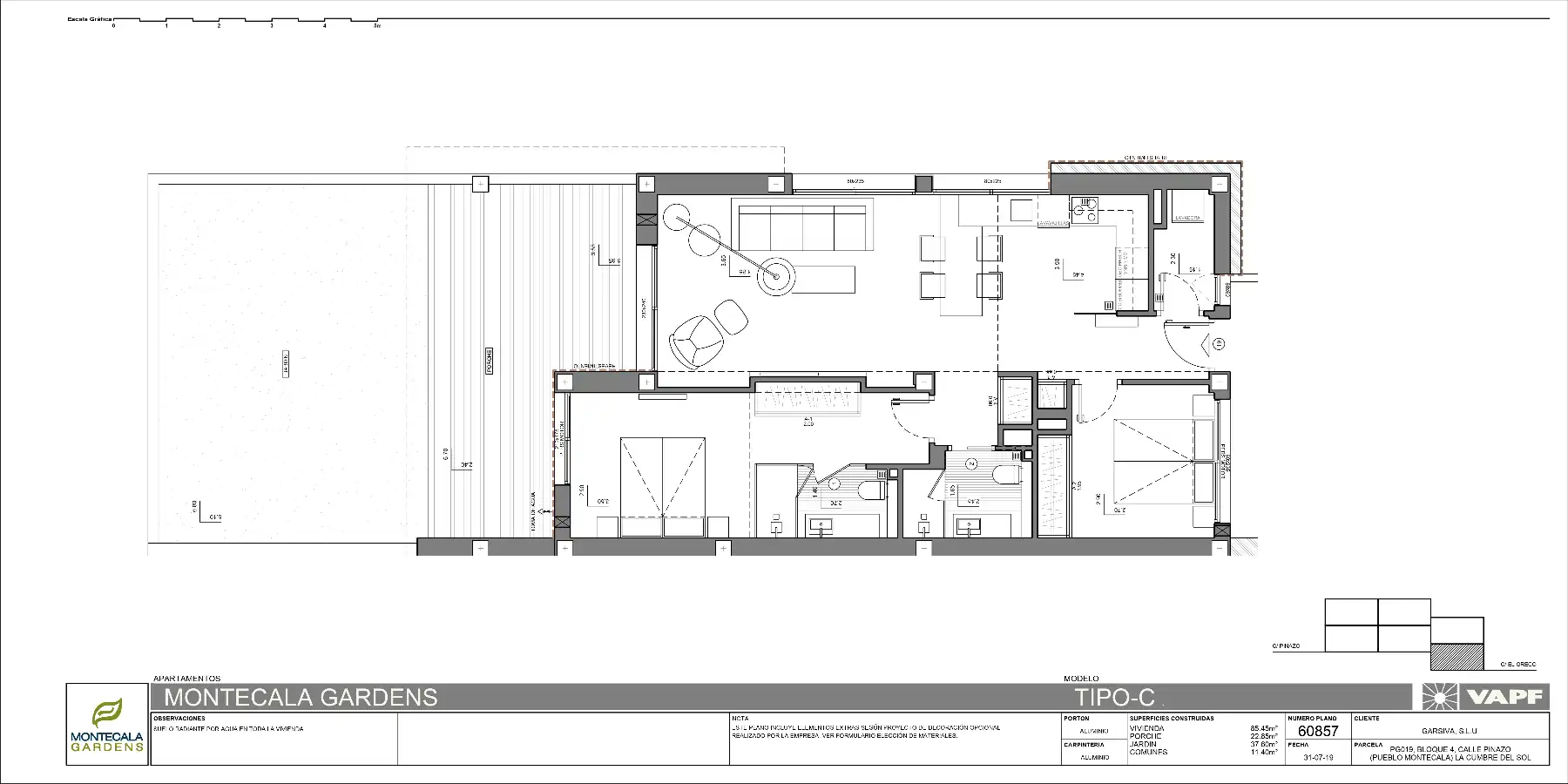 Apartament amb piscina en venda a Cumbre del Sol, imagen 20