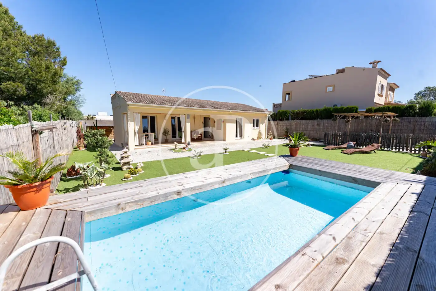 Swimming pool of Houses for sale in Llucmajor  with Air Conditioner, Heating and Private garden