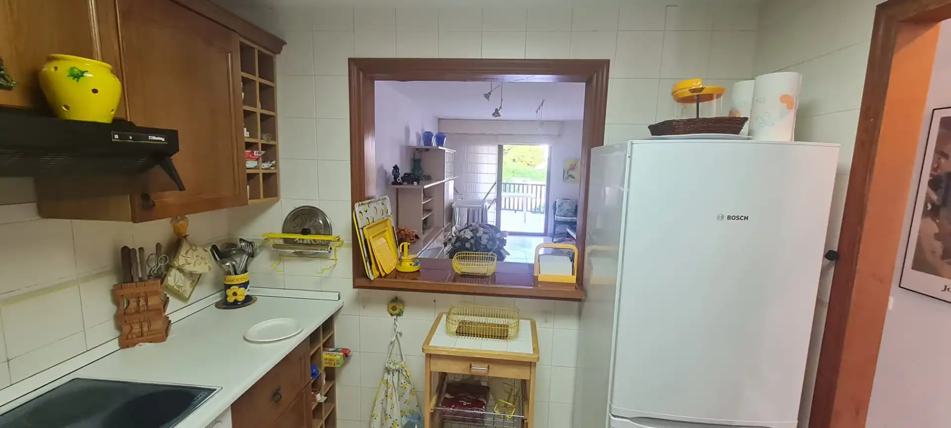 Küche von Einfamilien-Reihenhaus zum Verkauf in Alcalà de Xivert mit Klimaanlage, Terrasse und Möbliert