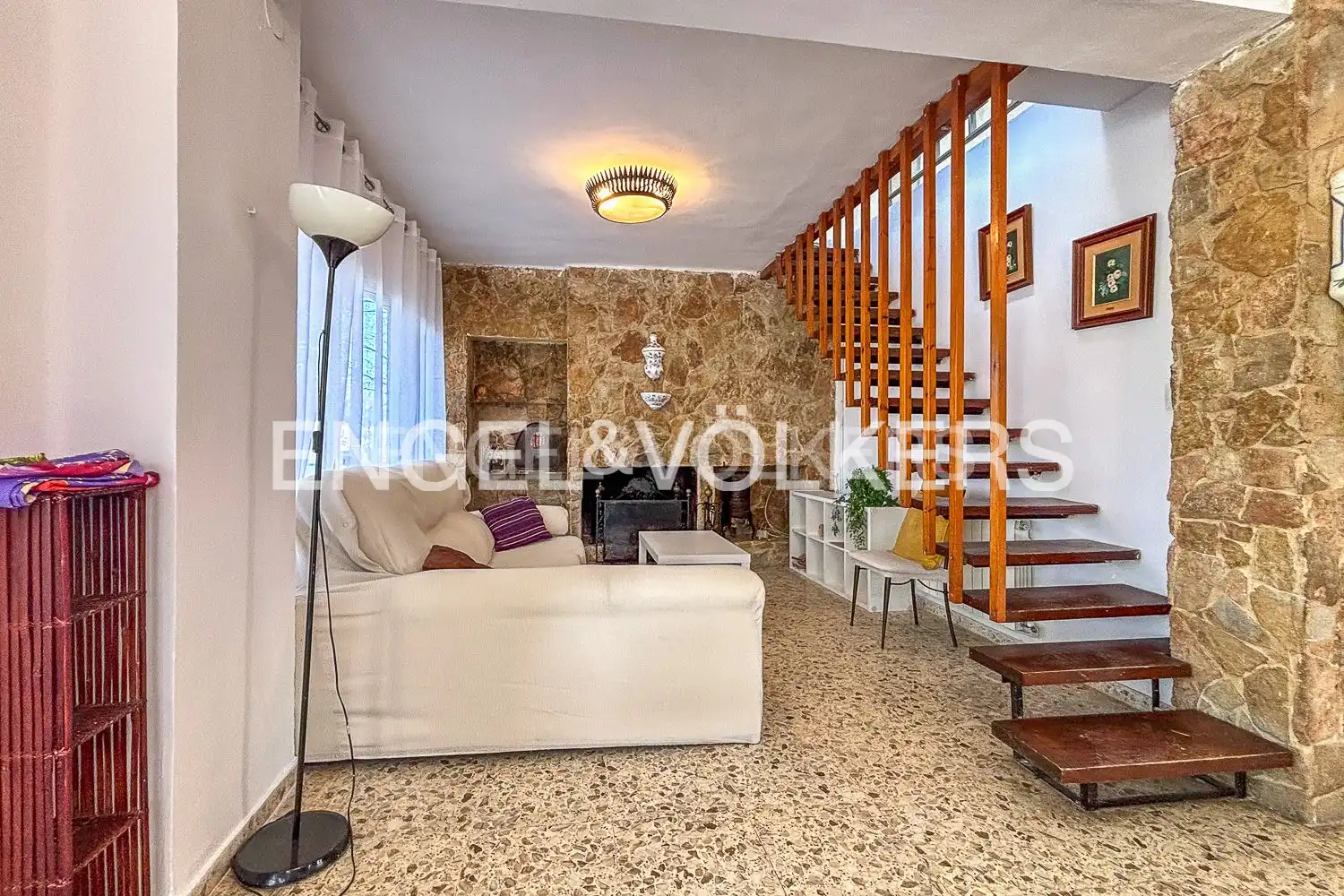 Living room of Houses for rent in Paterna  with Air Conditioner, Heating and Private garden