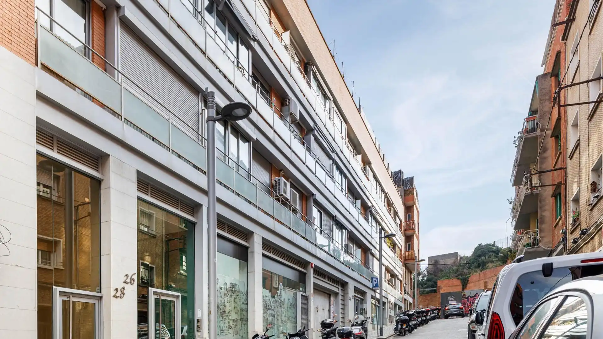 Vista exterior de Oficina de lloguer en Barcelona