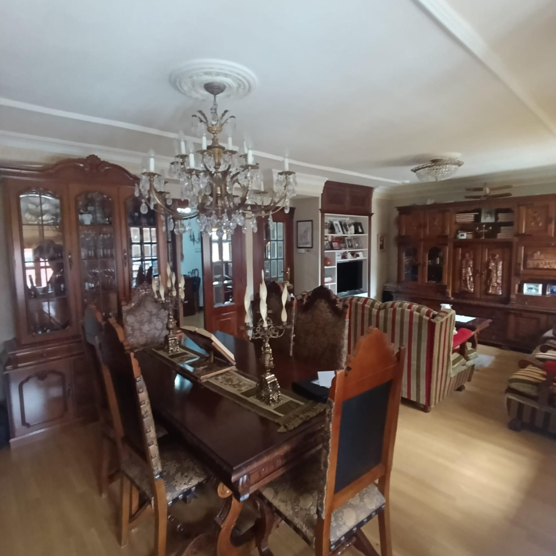 Dining room of Flat for sale in Peñaranda de Bracamonte  with Heating, Furnished and Balcony