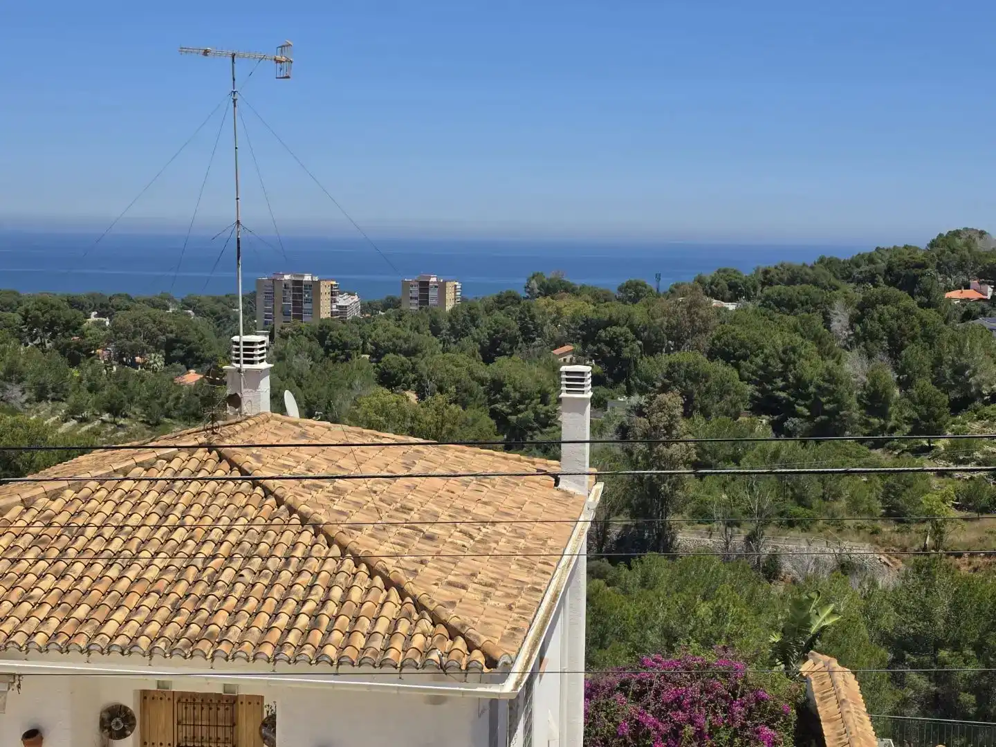Vista exterior de Casa o chalet en venta en Dénia con Aire acondicionado, Jardín privado y Trastero