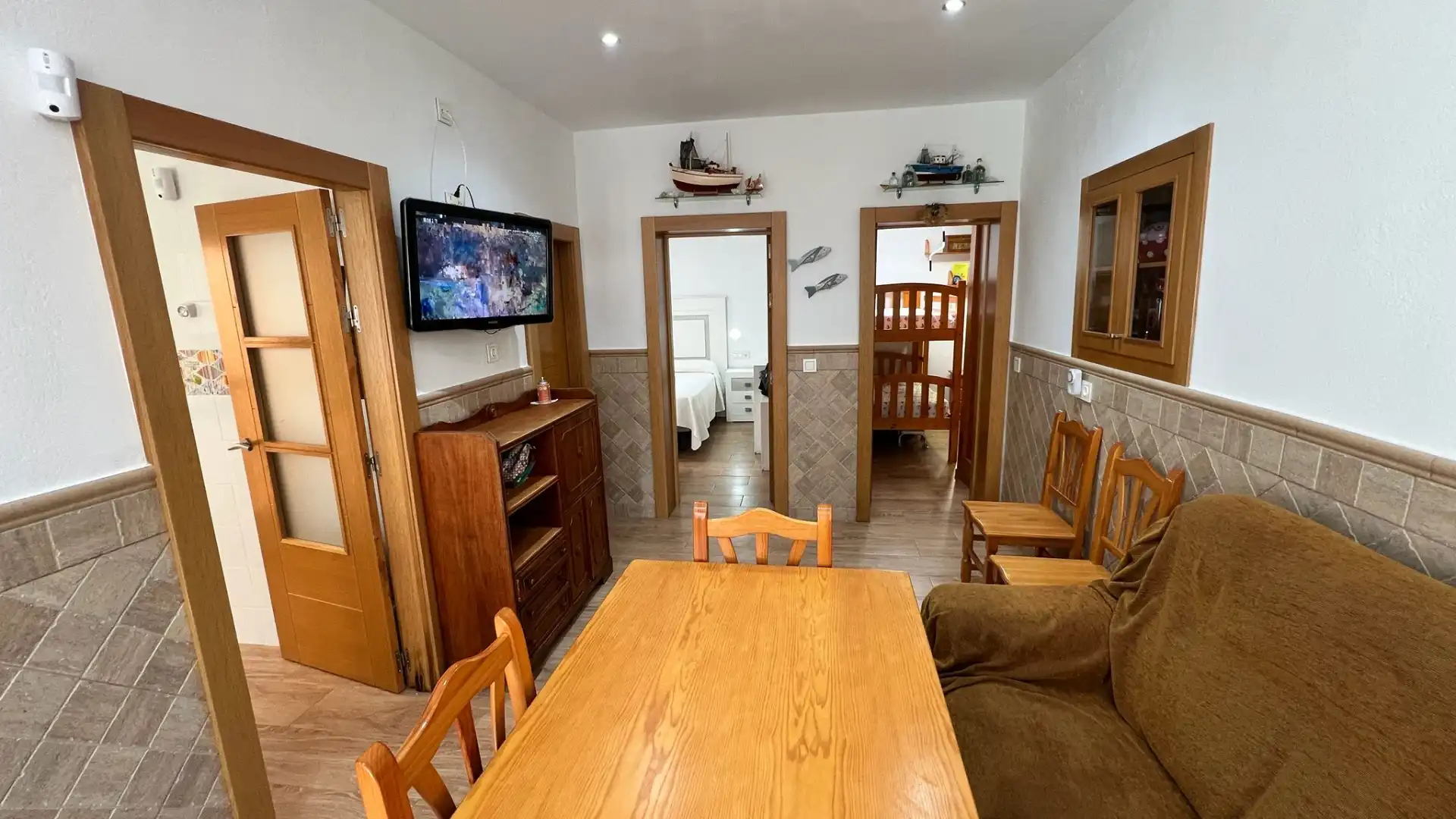 Sala de estar de Casa o chalet de alquiler en Cabo de Gata con Aire acondicionado, Amueblado y Horno