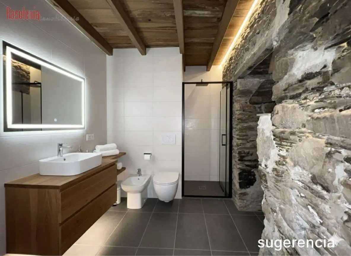 Baño de Finca rústica en venta en As Pontes de García Rodríguez 