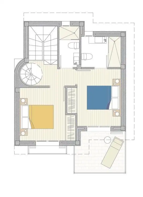 Habitación de Casa o chalet en venta en Campos con Aire acondicionado, Calefacción y Jardín privado
