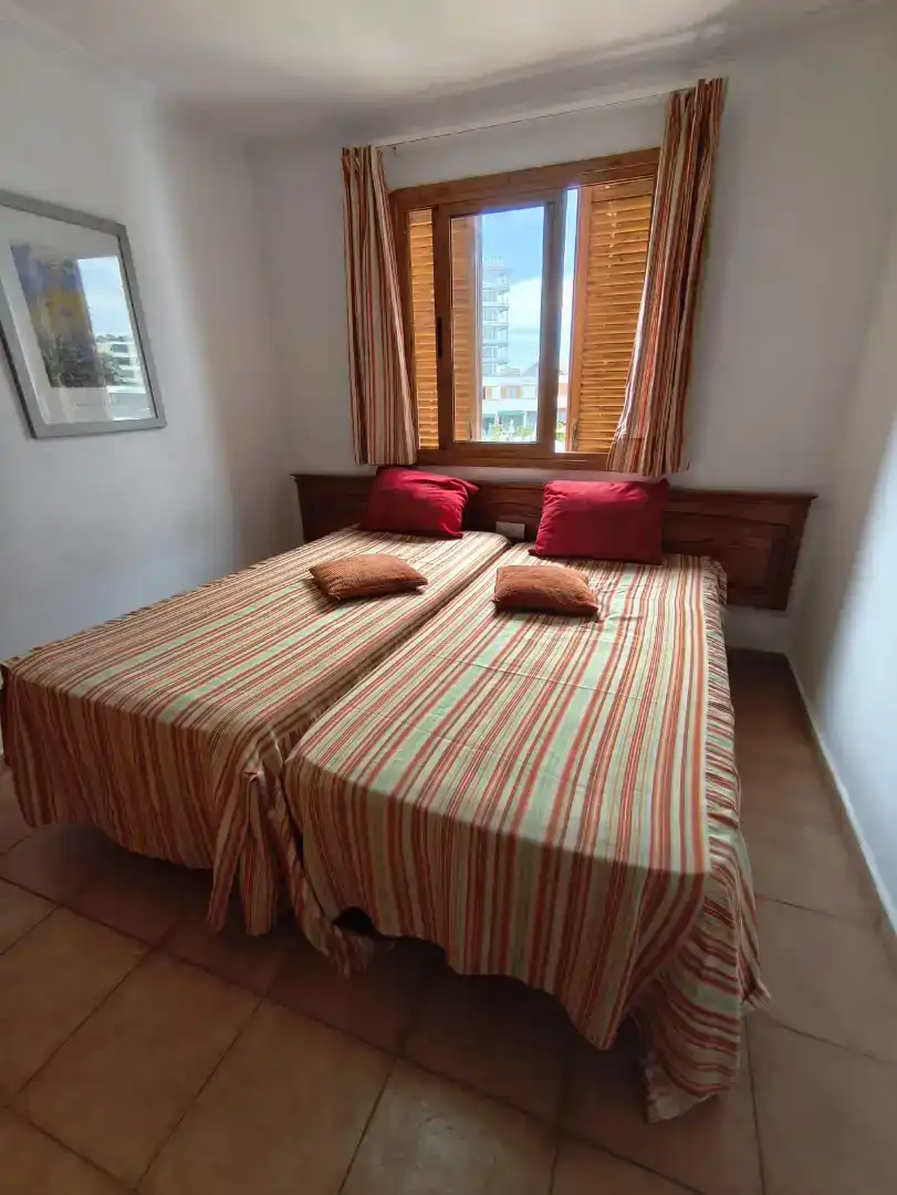 Schlafzimmer von Maisonette zur Miete in San Bartolomé de Tirajana mit Parkett, Möbliert und Waschmaschine
