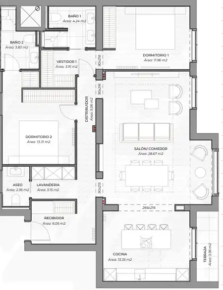 Apartamento en venta en Calle de Padilla, 39, Madrid, Spain, 39, Lista