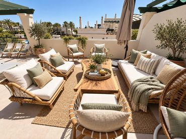 Mini appartamento con piscina in affitto a Nueva Andalucía