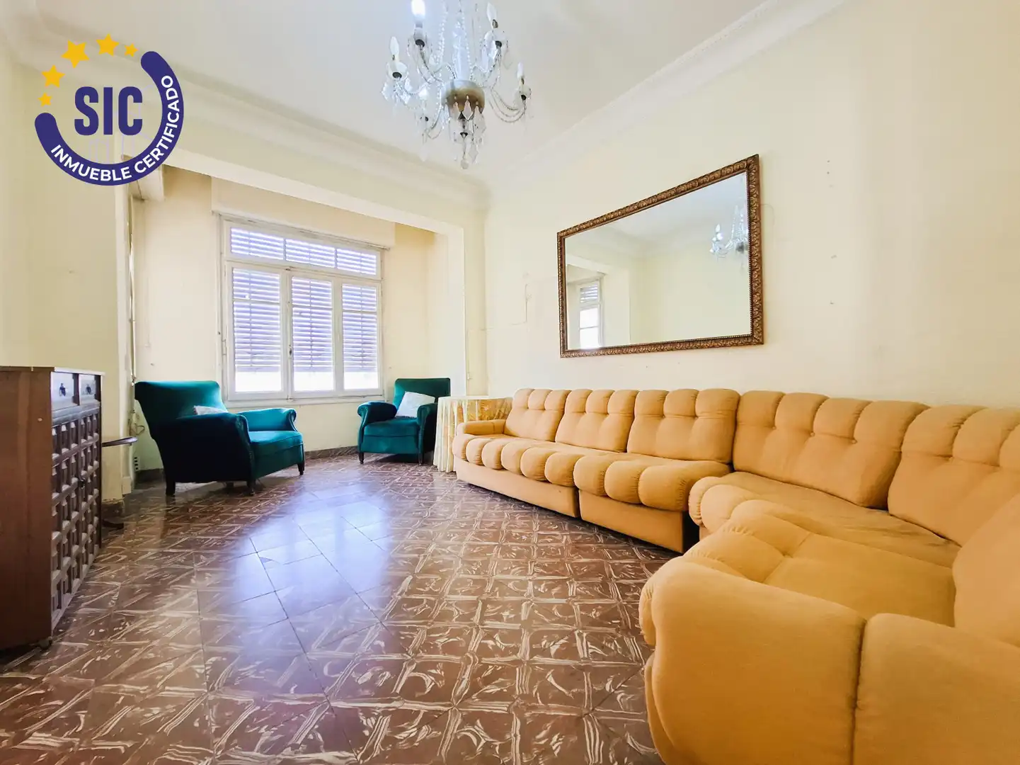 Living room of Flat for sale in Castellón de la Plana / Castelló de la Plana  with Air Conditioner and Balcony