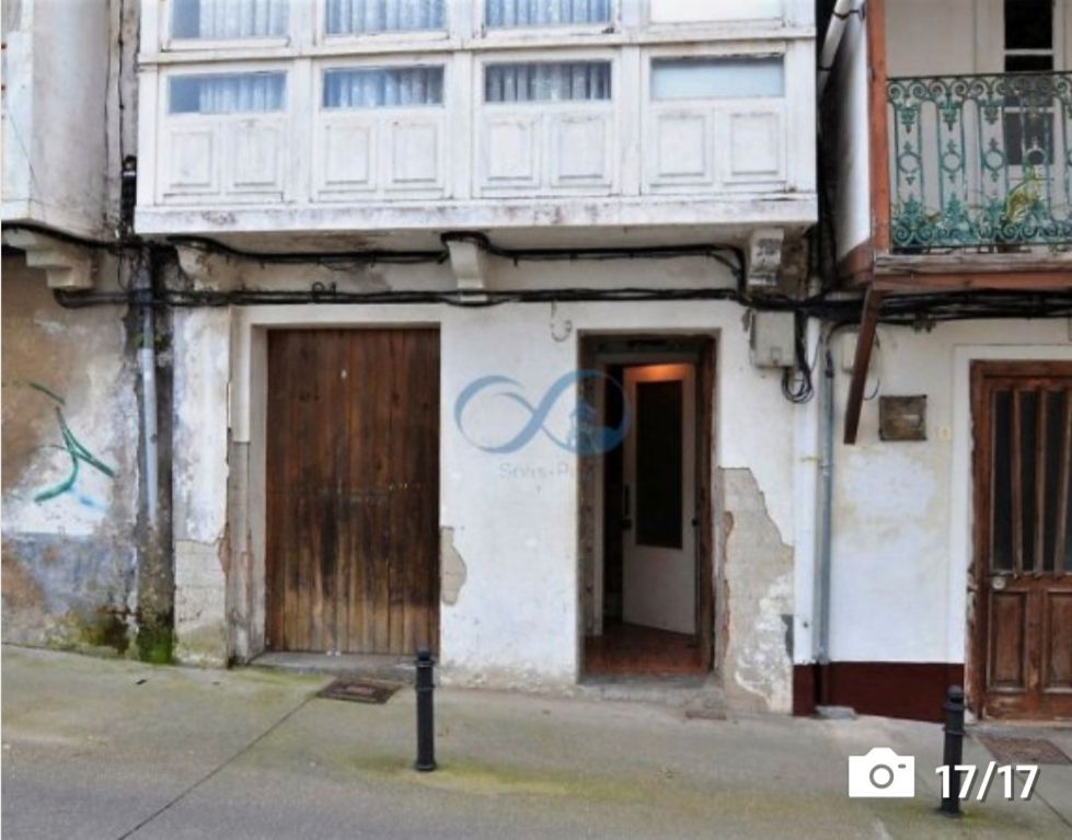 Vista exterior de Casa adosada en venda en Betanzos amb Traster