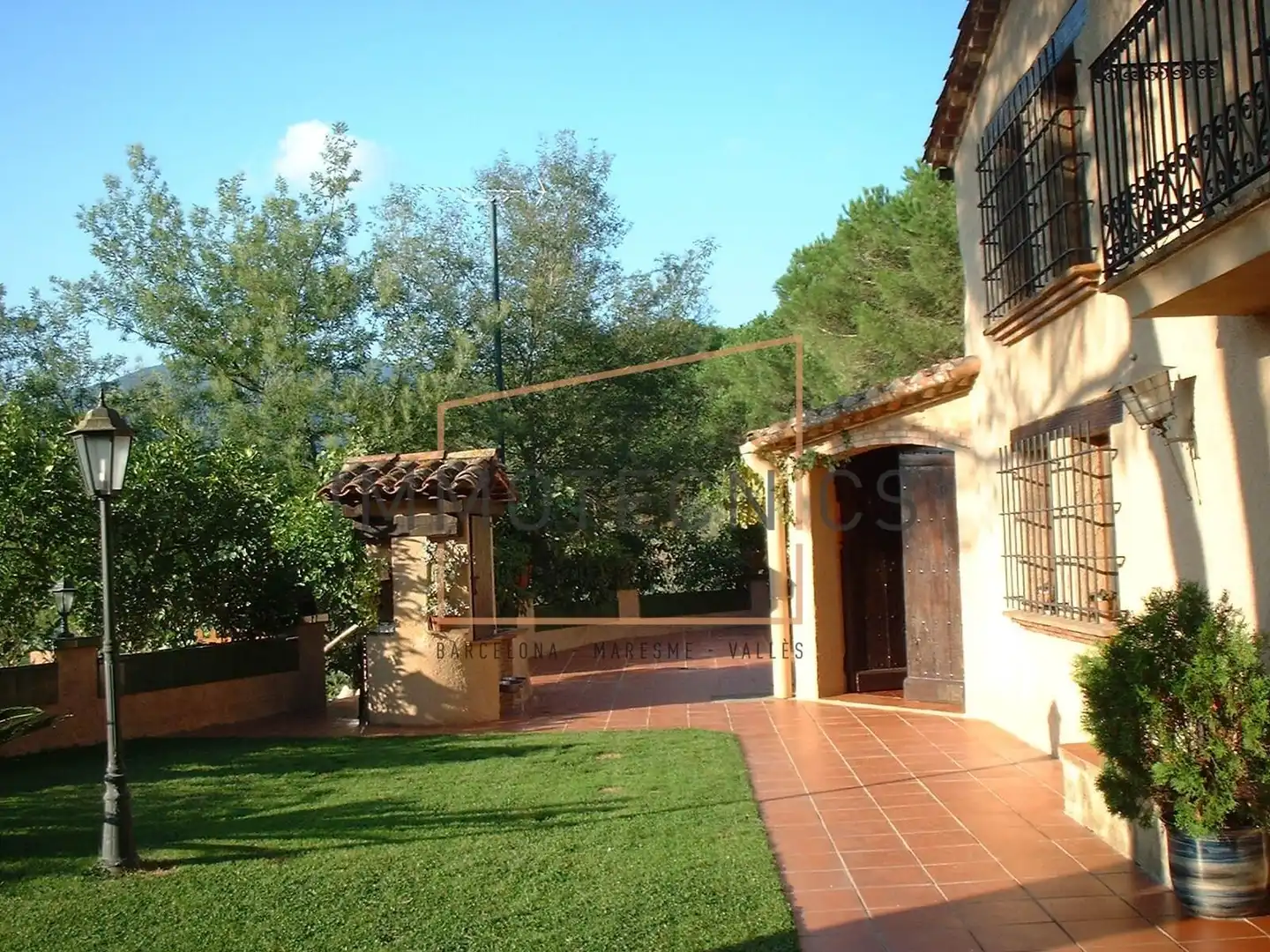 Jardí de Finca rústica en venda en Sant Iscle de Vallalta amb Calefacció, Jardí privat i Piscina