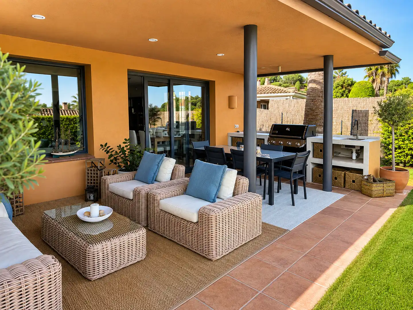 Terrace of Houses for sale in Sant Vicenç de Montalt  with Air Conditioner, Heating and Private garden