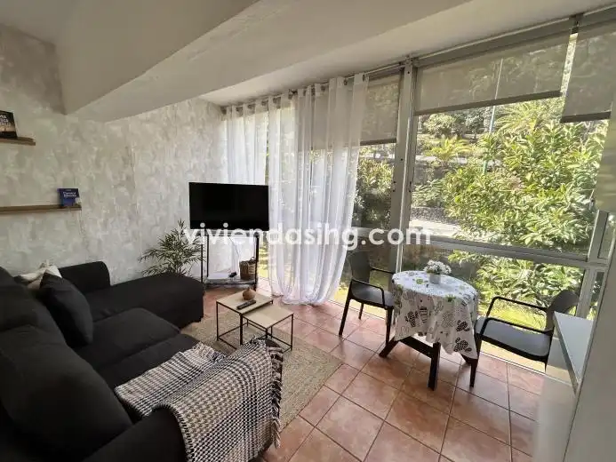Wohnzimmer von Wohnung zum Verkauf in Puerto de la Cruz mit Terrasse, Möbliert und Gemeinschaftspool