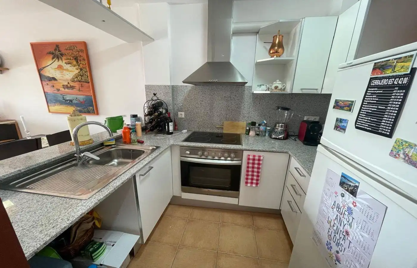 Cocina de Apartamento en venta en Amposta con Aire acondicionado, Calefacción y Terraza