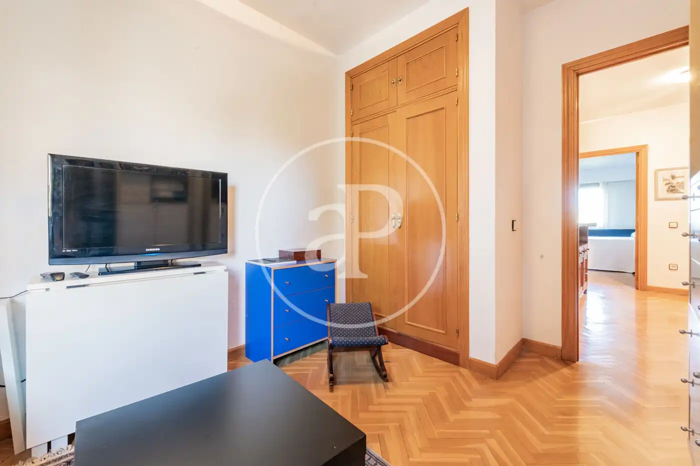 Living room of Flat for sale in Madrid  with Heating, Terrace and Storage room