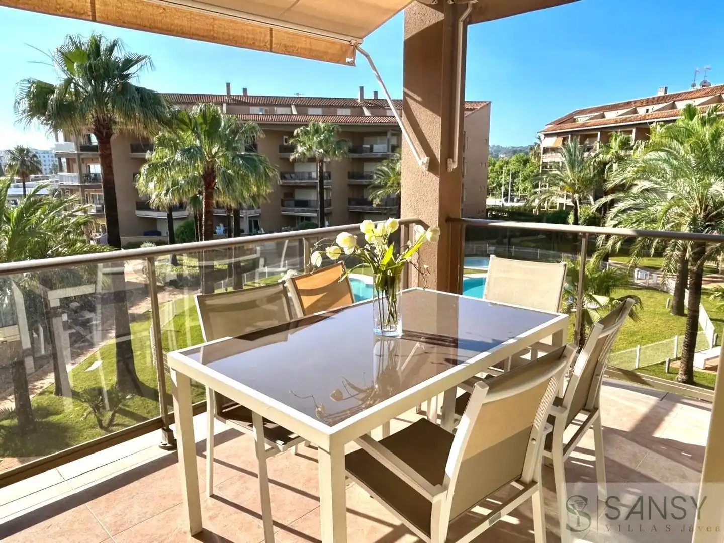 Terrassa de Apartament de lloguer en Jávea / Xàbia amb Aire condicionat, Calefacció i Terrassa