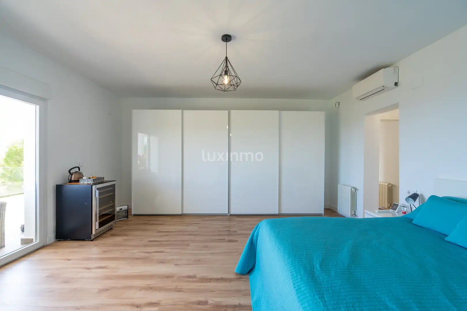 Schlafzimmer von Haus oder Chalet zum Verkauf in Calpe / Calp mit Klimaanlage, Heizung und Terrasse