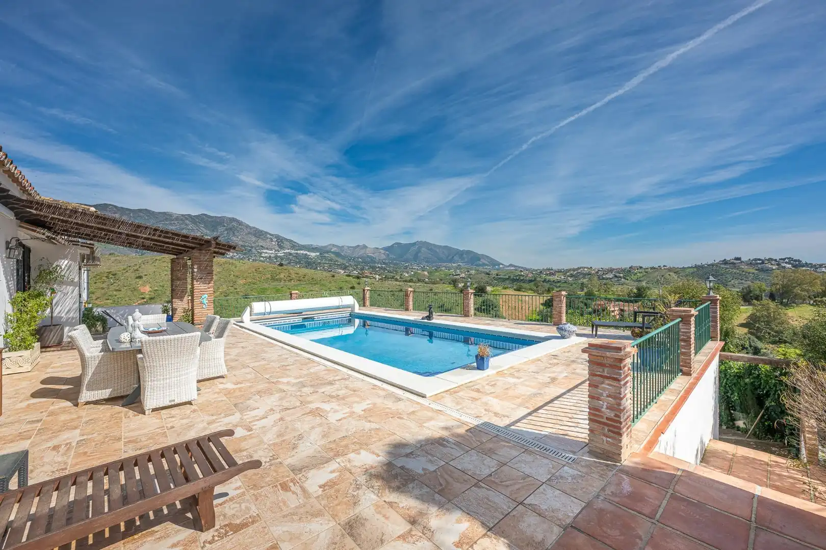 Jardí de Casa o xalet en venda en Mijas amb Aire condicionat, Calefacció i Jardí privat